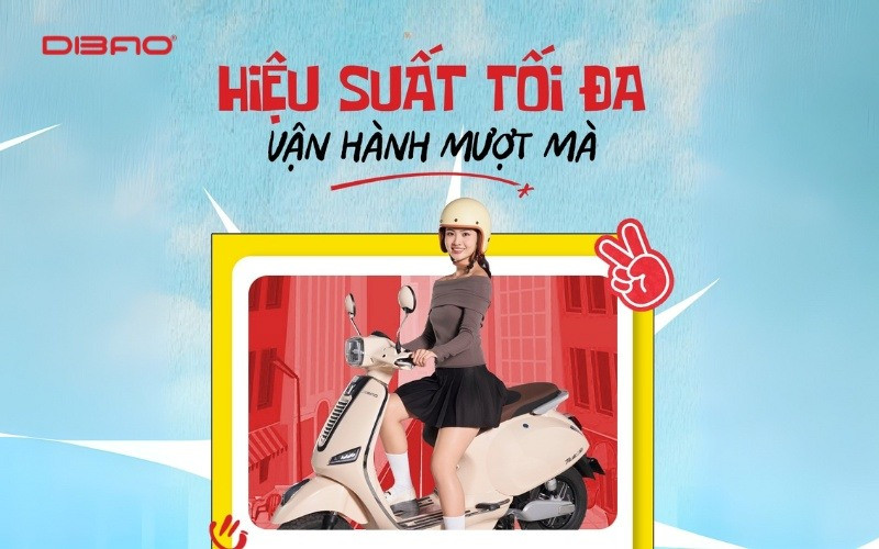 Mua xe máy điện với nhiều ưu đãi hấp dẫn ngay tại Dibao